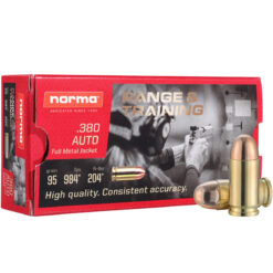 Norma .380 95gr FMJ